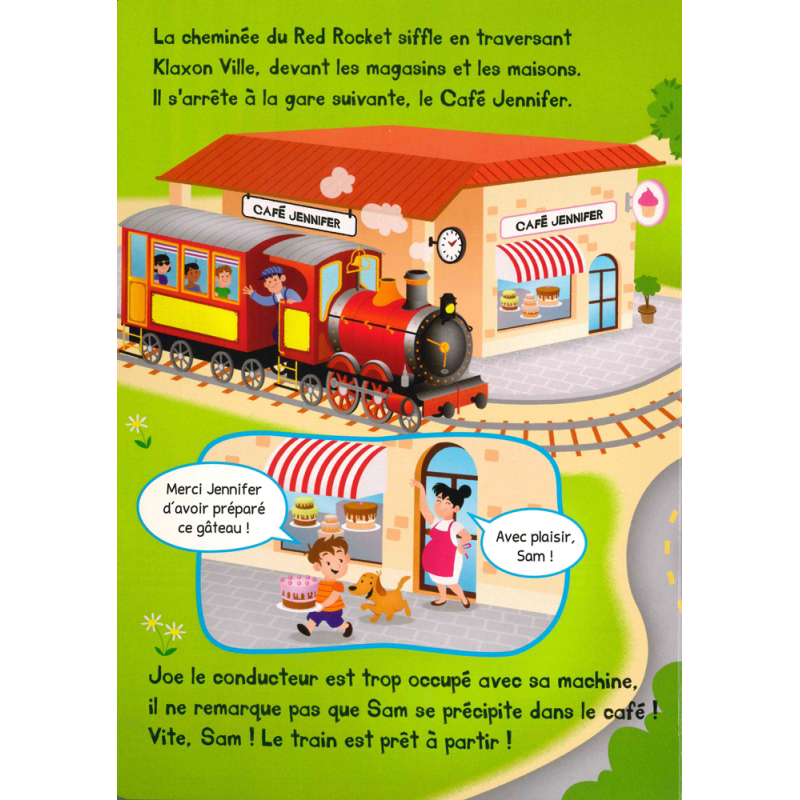 Le train - Une aventure à construire Livre Loisirs créatifs