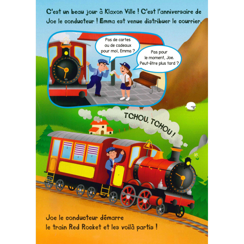 Le train - Une aventure à construire Livre Loisirs créatifs