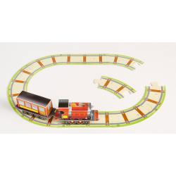 Le train - Une aventure à construire Livre Loisirs créatifs