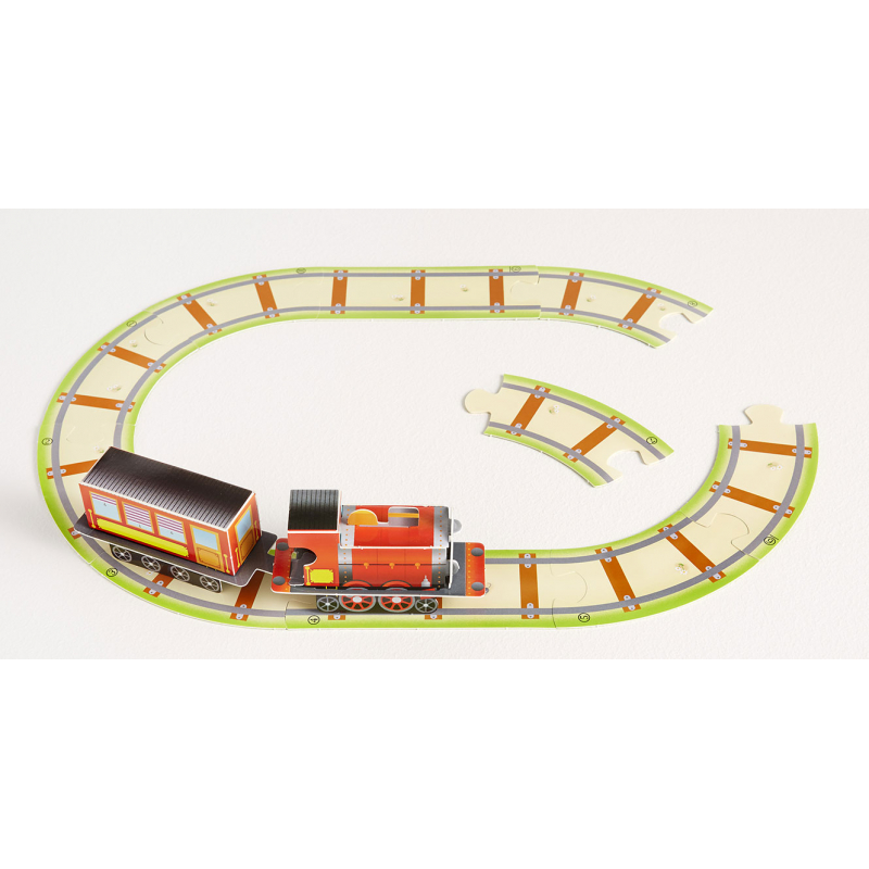 Le train - Une aventure à construire Livre Loisirs créatifs