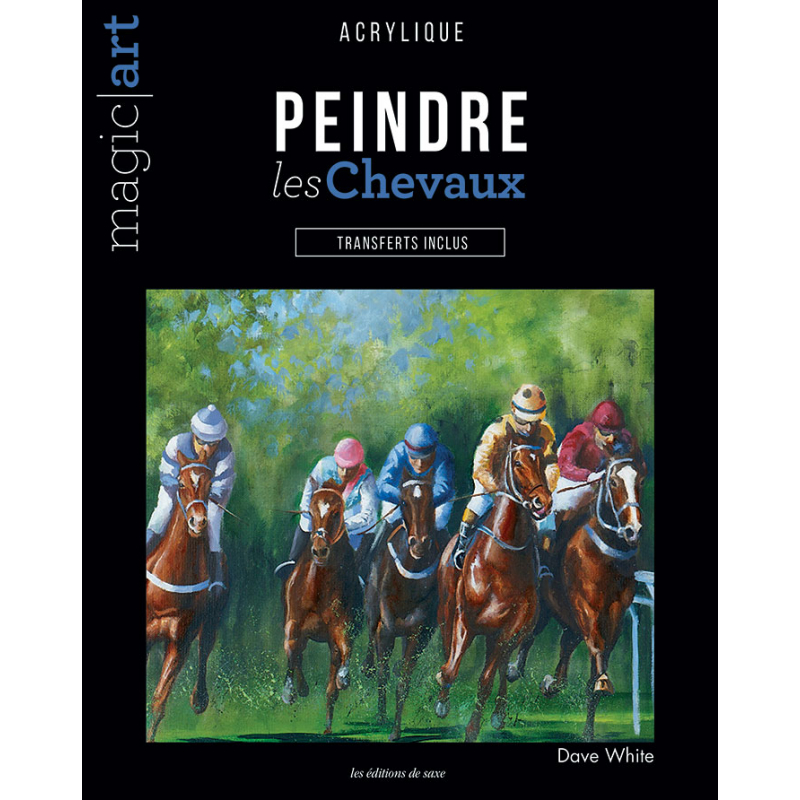 Peindre les chevaux à l'acrylique Livre Beaux-arts