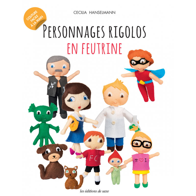 Personnages rigolos en feutrine  - 1