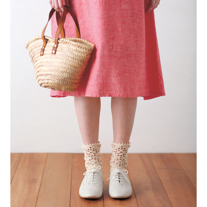 Chaussettes ajourées au crochet Livre Crochet
