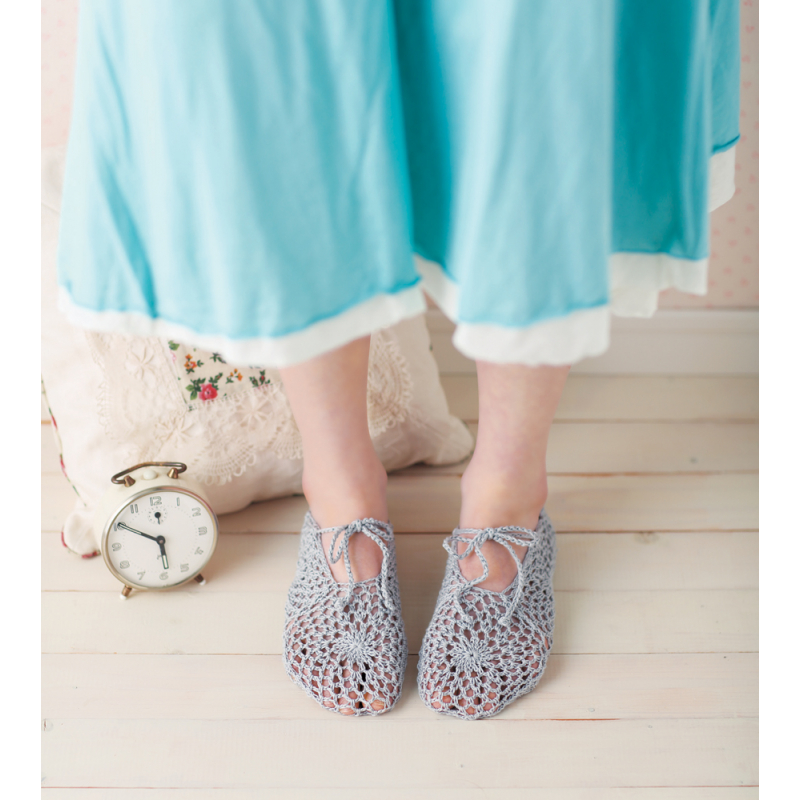 Chaussettes ajourées au crochet Livre Crochet
