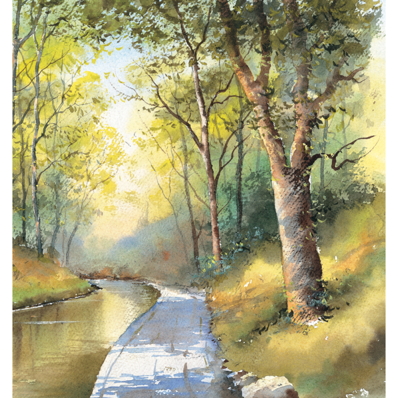 La perspective à l'aquarelle Livre Beaux-arts