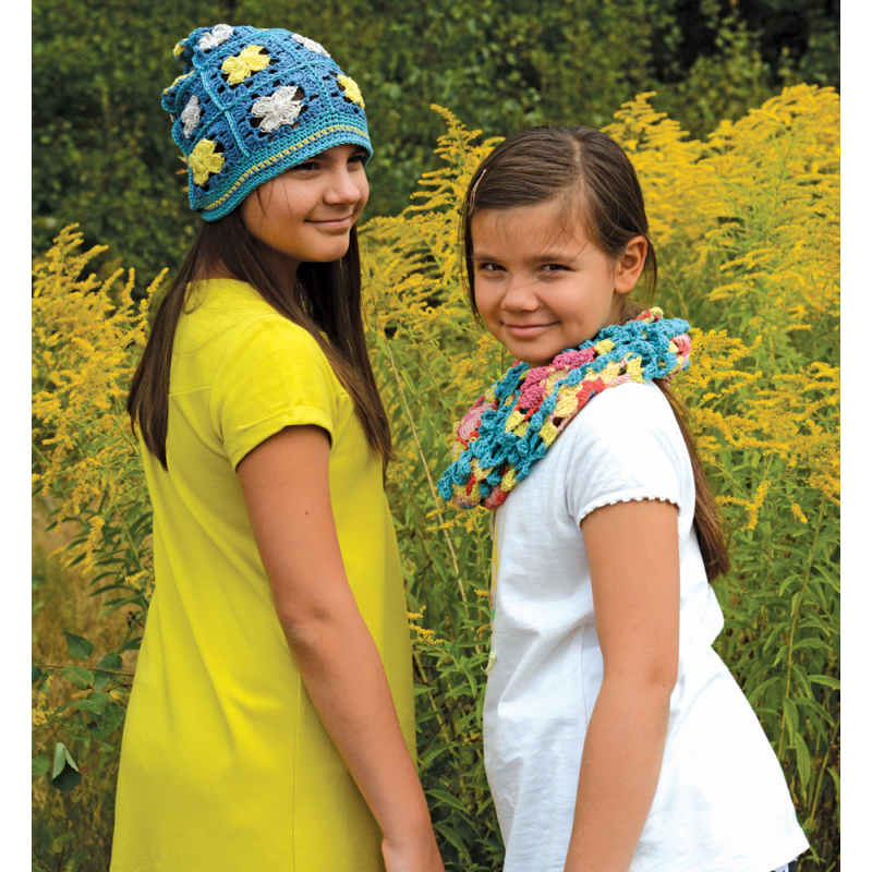60 blocs granny au crochet Livre Crochet