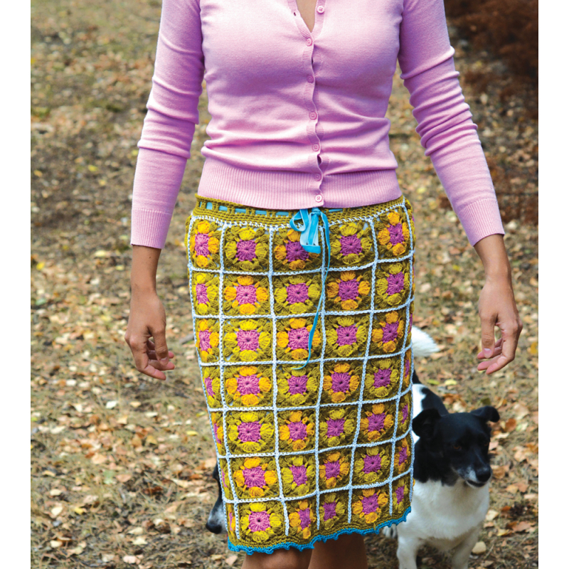 60 blocs granny au crochet Livre Crochet