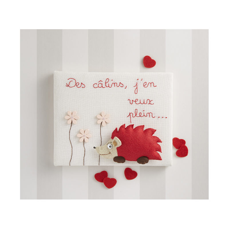 Tableaux en feutrine Livre Couture