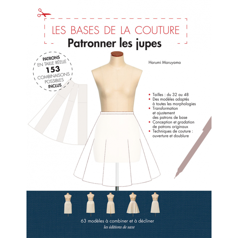 Patronner les Jupes en Couture : le Livre pour Apprendre | Edisaxe