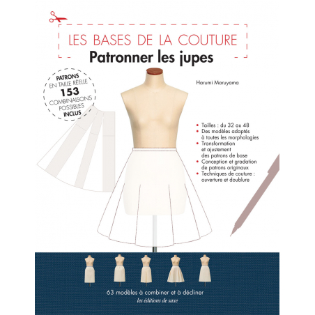 Les Bases de la Couture : Patronner les Jupes  - 1