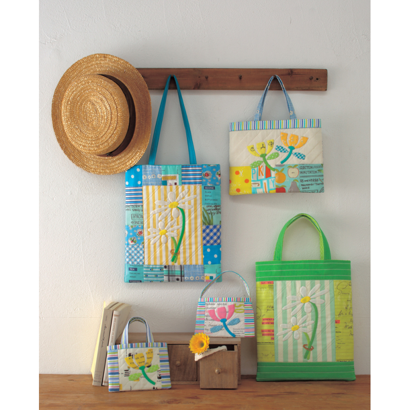 Vêtements et accessoires embellis de motifs quiltés Magazine Patchwork