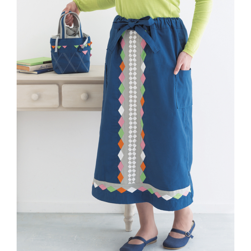 Vêtements et accessoires embellis de motifs quiltés Magazine Patchwork