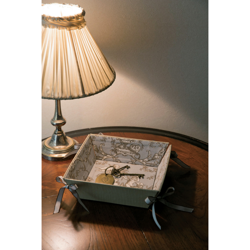 Cartonnage élégant en jolie toile de Jouy Livre DIY