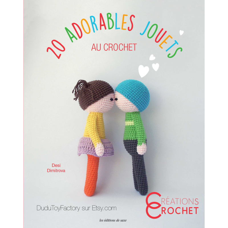 20 adorables jouets au crochet Livre Crochet
