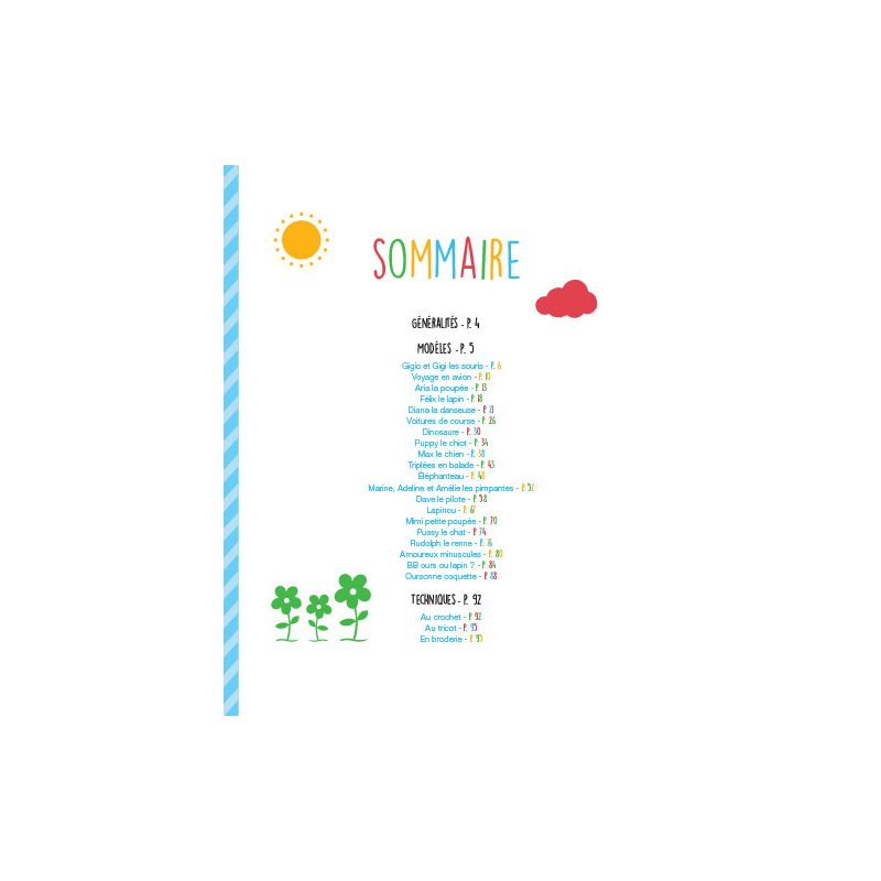 20 adorables jouets au crochet Livre Crochet