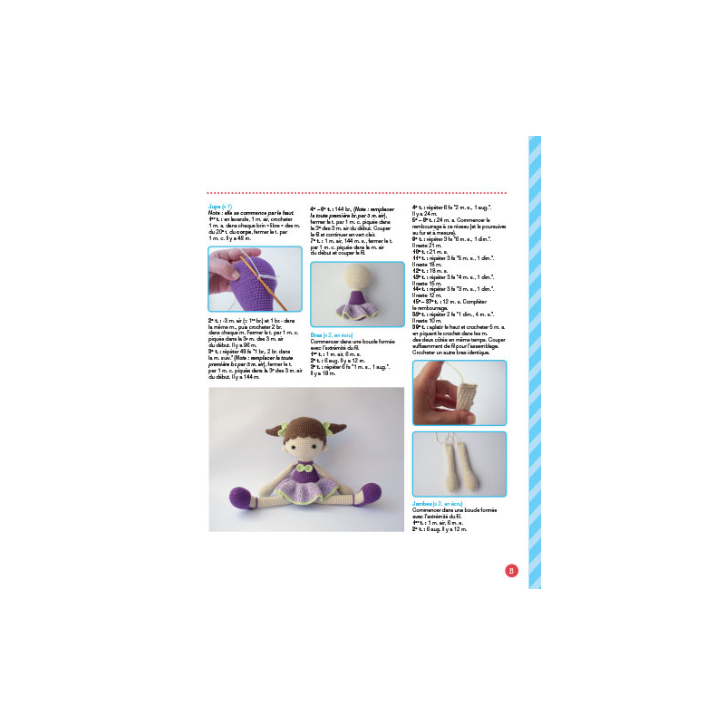 20 adorables jouets au crochet Livre Crochet