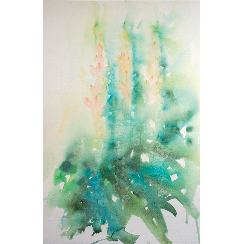 Aquarelles florales et poétiques Livre Beaux-arts