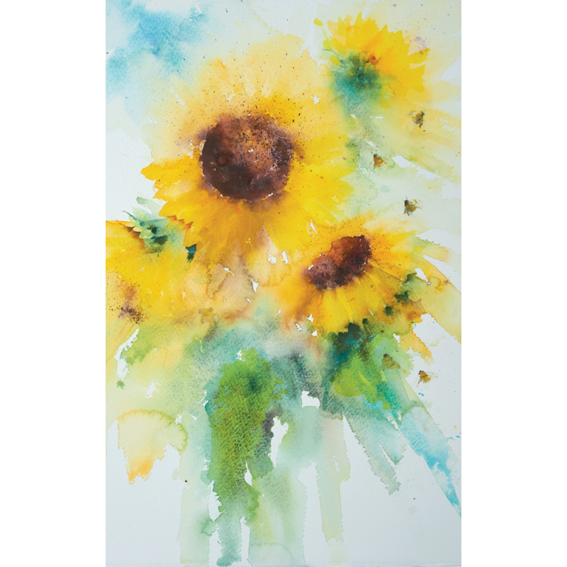 Aquarelles florales et poétiques Livre Beaux-arts