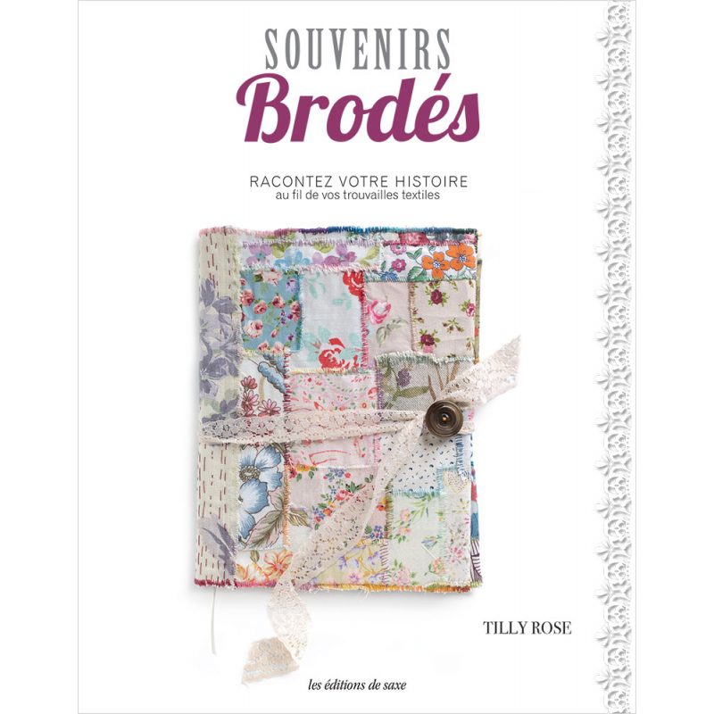 Souvenirs brodés Livre Broderie