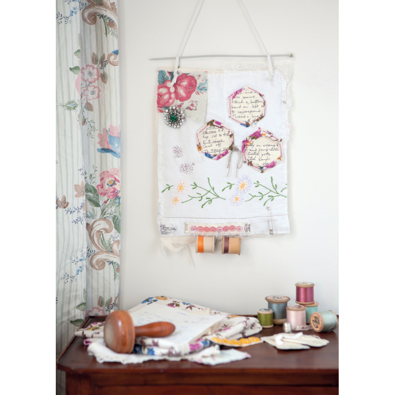Souvenirs brodés Livre Broderie