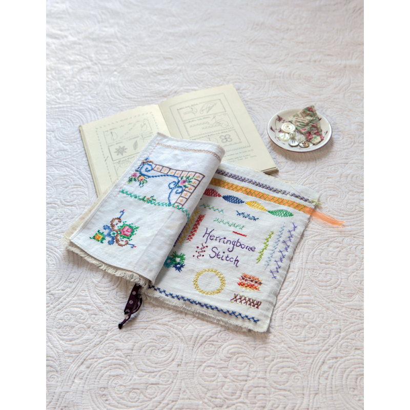 Souvenirs brodés Livre Broderie