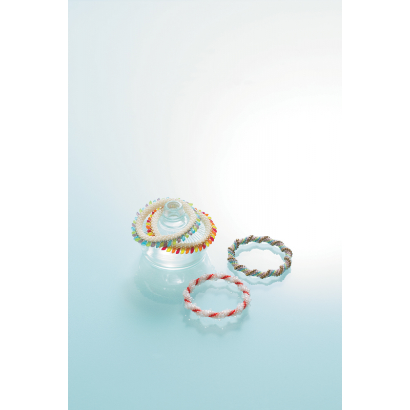 Bracelets crochetés & perlés  - 10