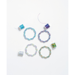 Bracelets crochetés & perlés  - 11