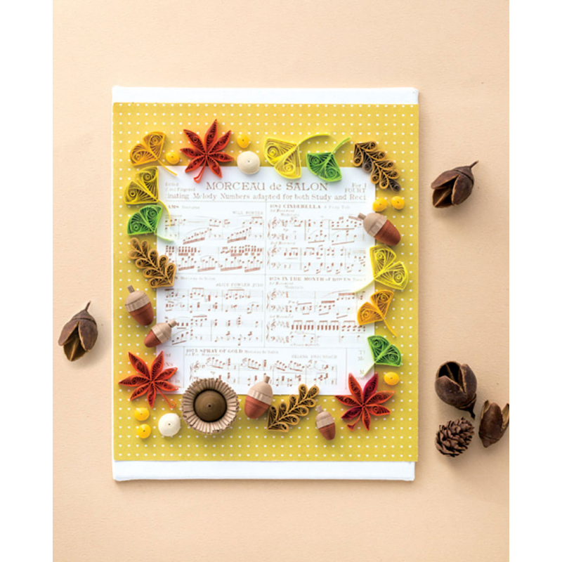 Les 4 saisons du quilling Livre Loisirs créatifs