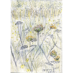 Paysages & fleurs brodés Livre Broderie