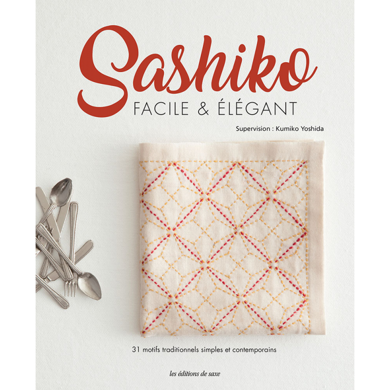 Sashiko facile & élégant Livre Broderie