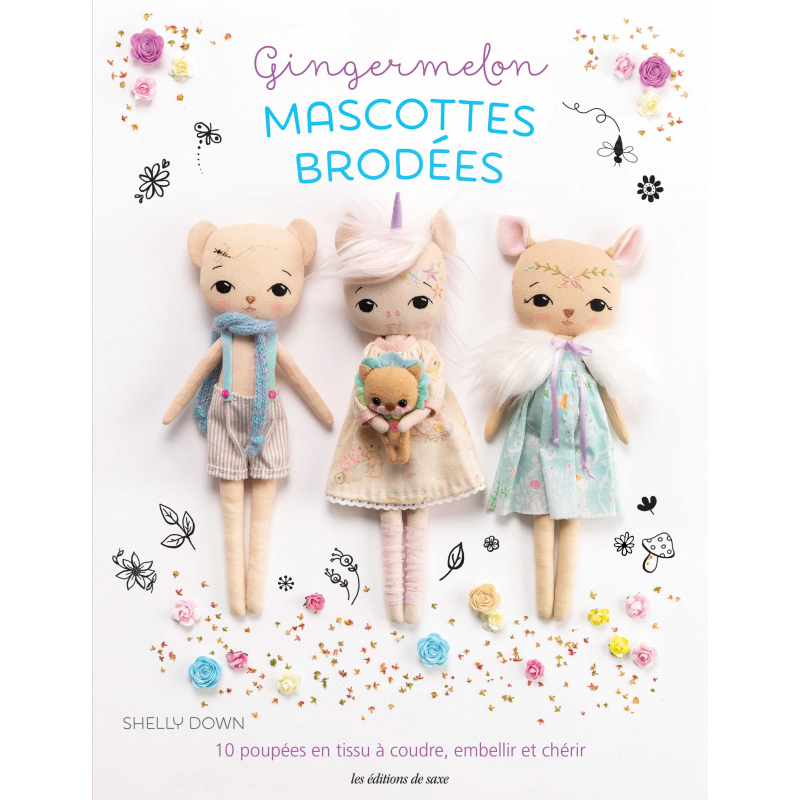 Mascottes brodées de...