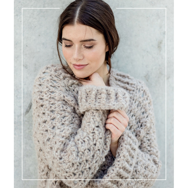 Hygge - Mode oversize au crochet Livre Crochet