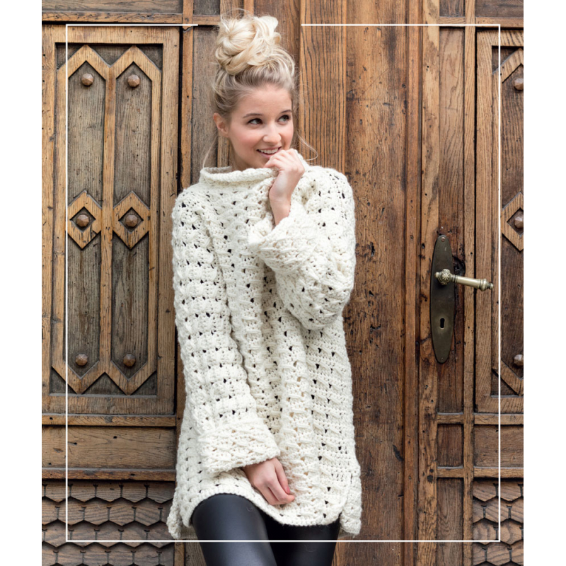 Hygge - Mode oversize au crochet Livre Crochet
