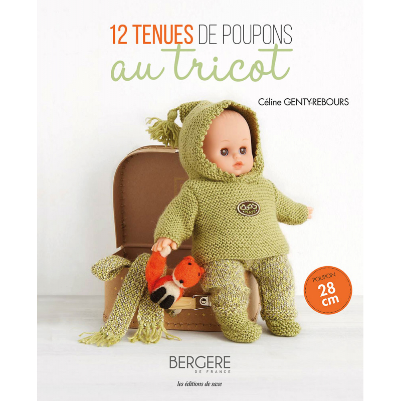 OFFERT: Tuto bonnet à tricoter pour poupon 30 cm