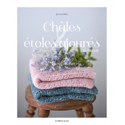 Châles & étoles ajourés au tricot  - 1