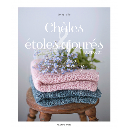 Châles & étoles ajourés au tricot  - 1