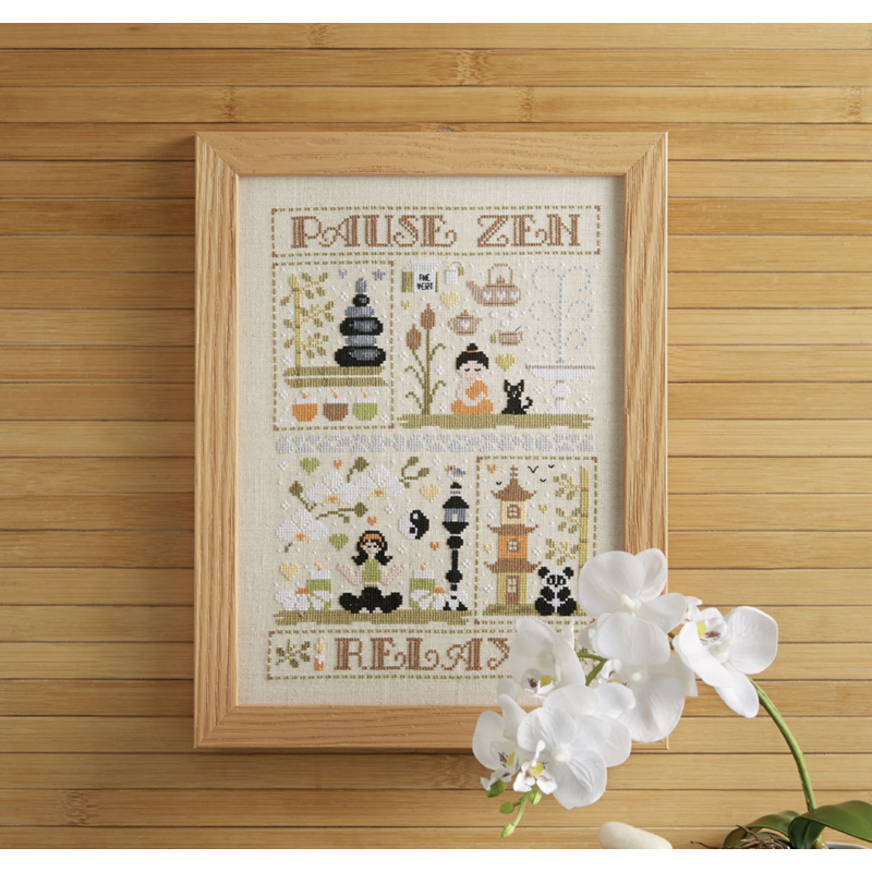 Point de croix romantique Livre Broderie