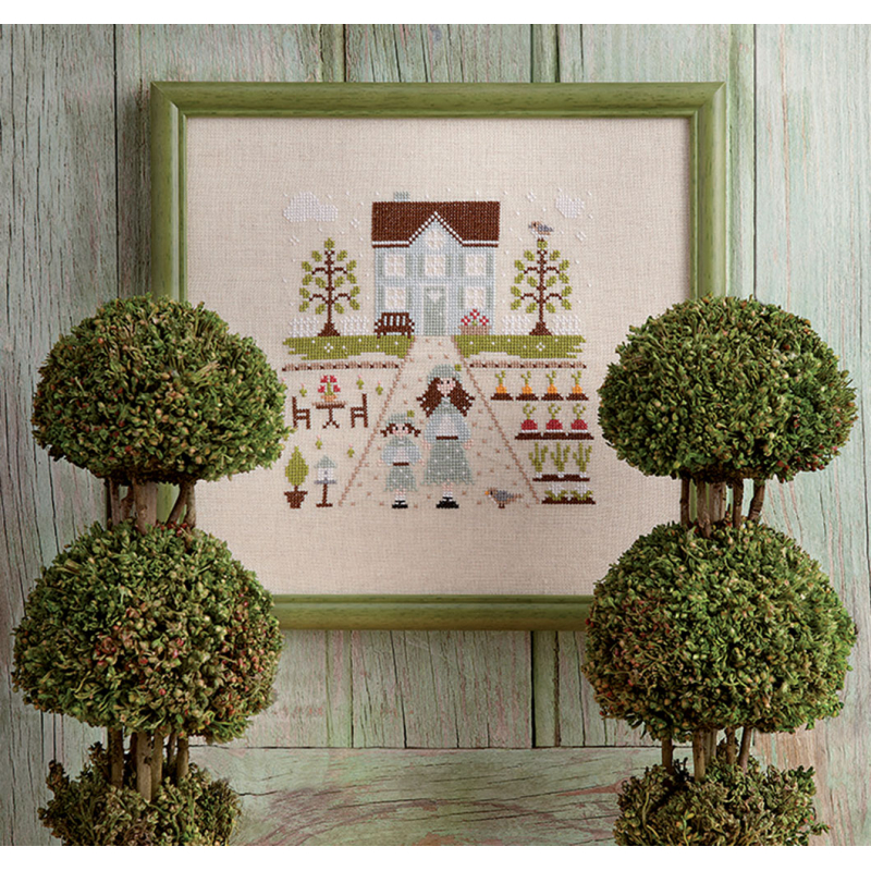 Point de croix romantique Livre Broderie