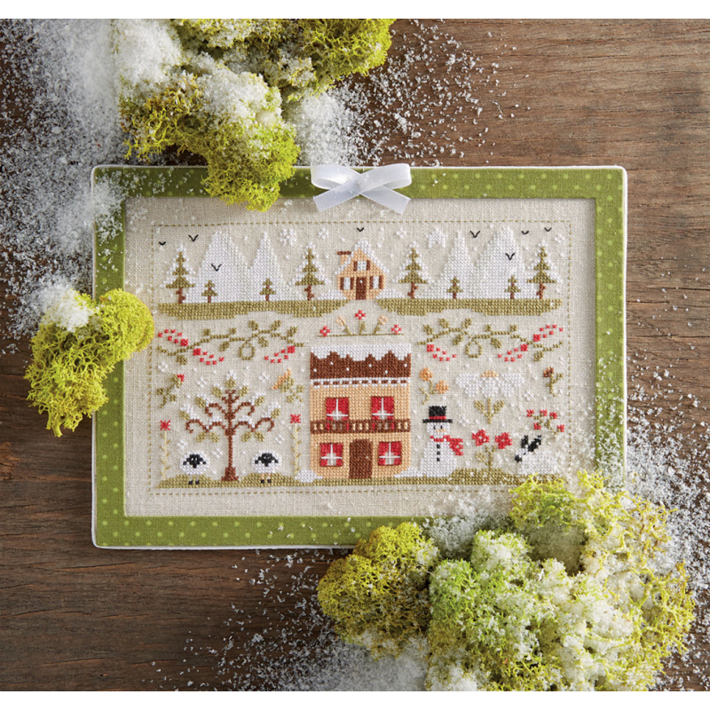 Point de croix romantique Livre Broderie