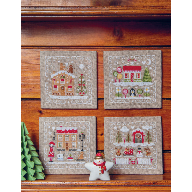 Point de croix romantique Livre Broderie