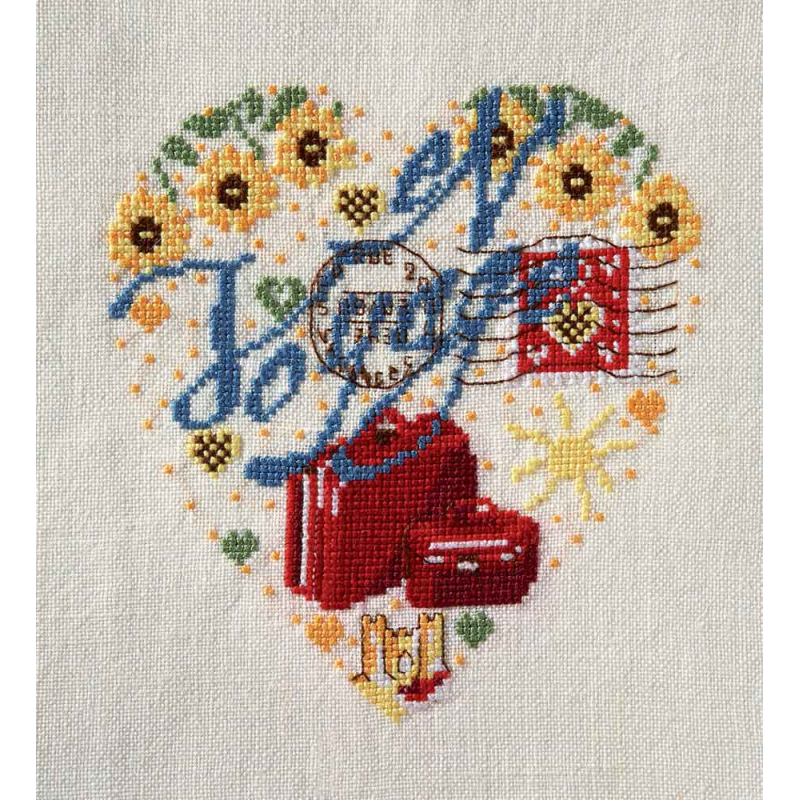 Le grand livre des cœurs au point de croix Livre Broderie