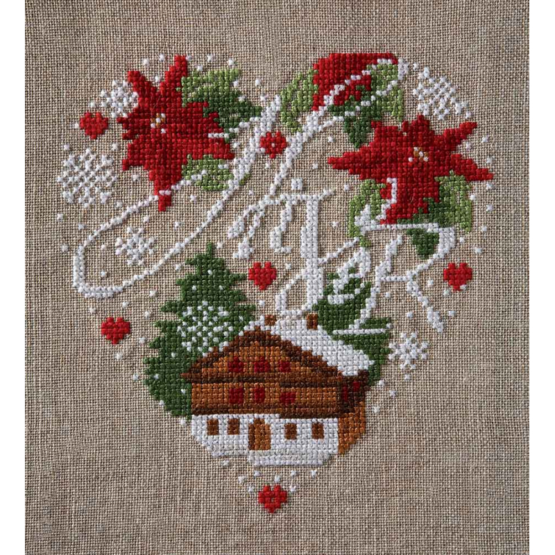 Le grand livre des cœurs au point de croix Livre Broderie