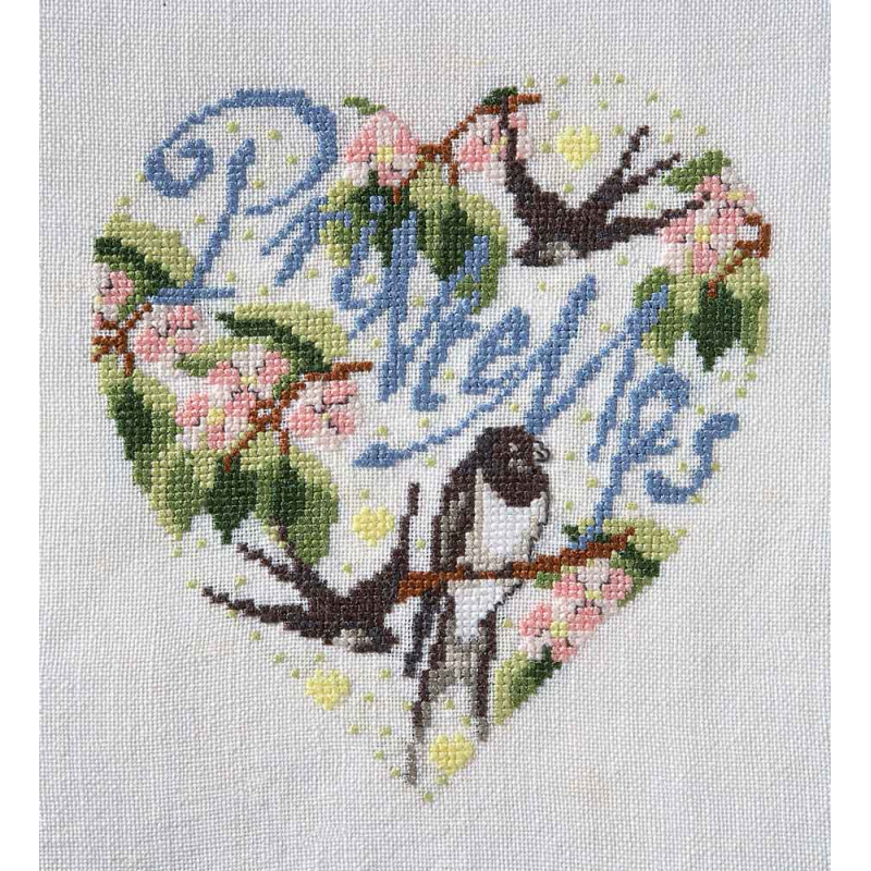 Le grand livre des cœurs au point de croix Livre Broderie