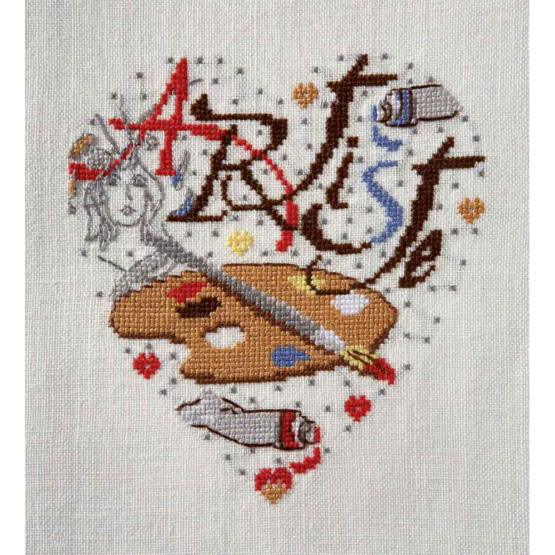 Le grand livre des cœurs au point de croix Livre Broderie