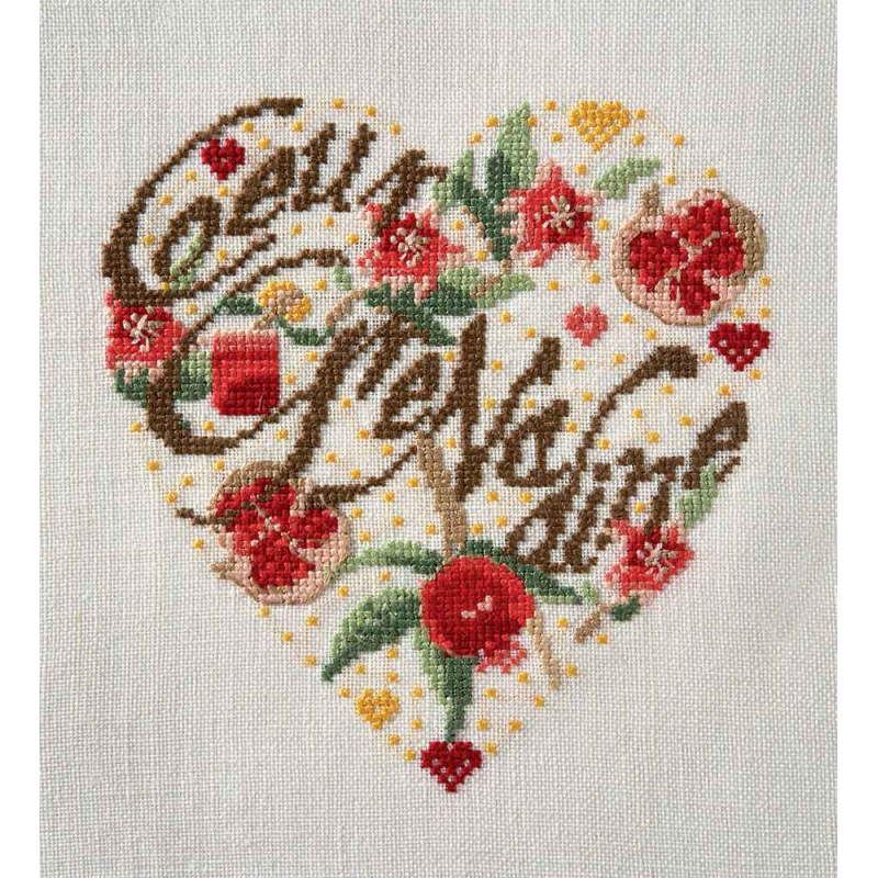 Le grand livre des cœurs au point de croix Livre Broderie