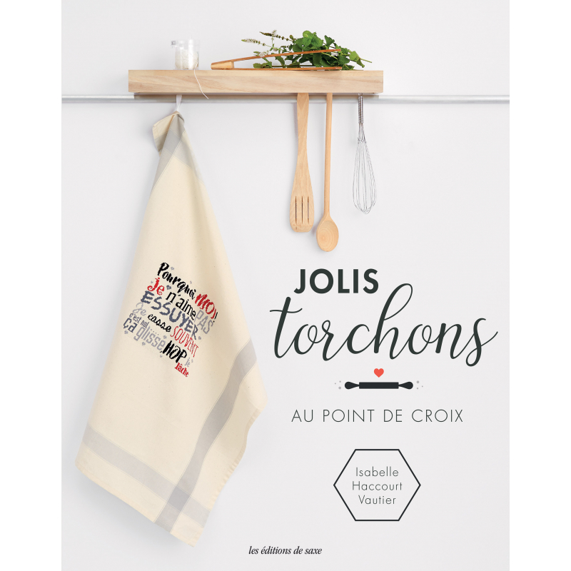 Jolis torchons au point de croix Livre Broderie