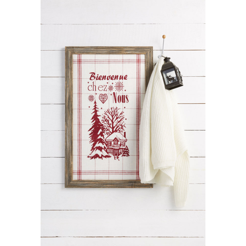Jolis torchons au point de croix Livre Broderie