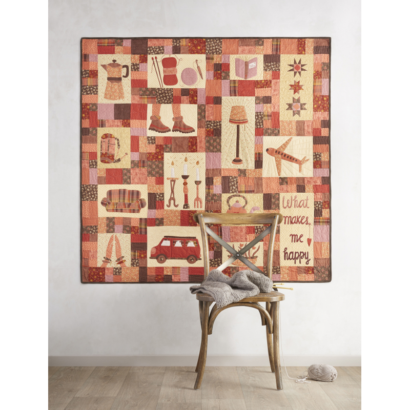 Couleurs d'hiver - Quilt Country n° 63 Livre Patchwork