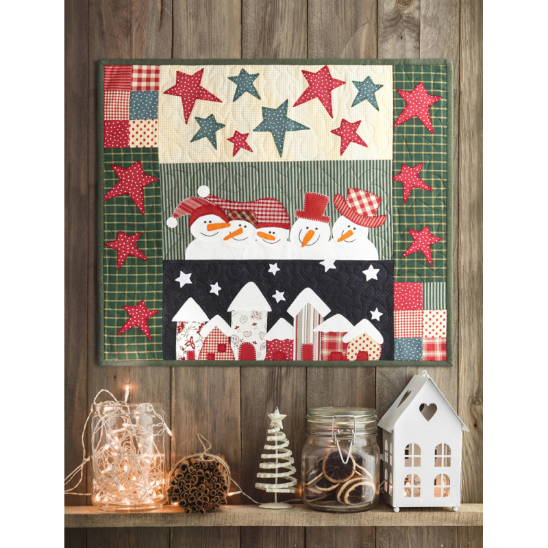 Couleurs d'hiver - Quilt Country n° 63 Livre Patchwork