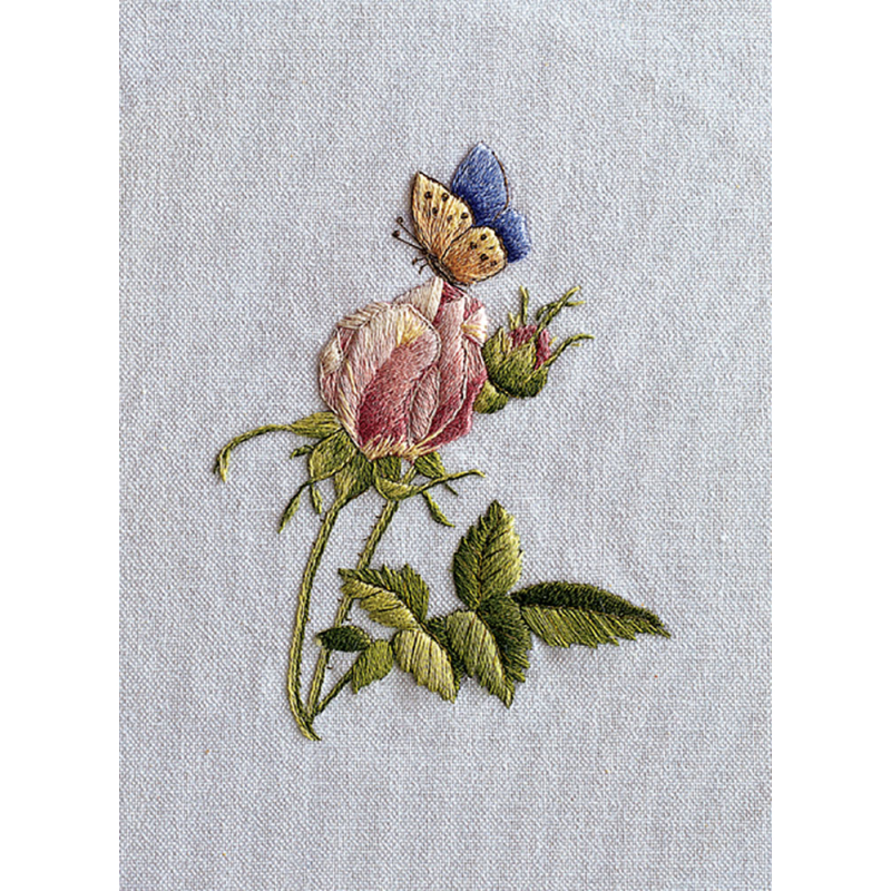 Les plus belles fleurs de Redouté Livre Broderie